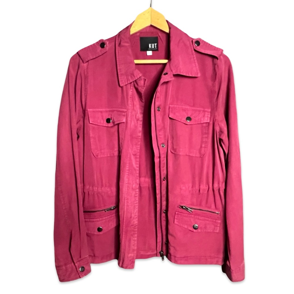 KUT from the Kloth Brinley Utility Jacket - Picture 4 of 12